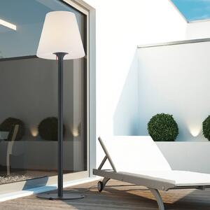 Helestra Lampa stojąca zewnętrzna Moris-XL, czarny, metal, nowoczesny
