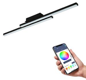 EGLO connect Fraioli-Z lampa sufitowa LED czarna