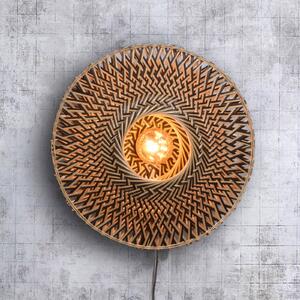 Good & Mojo Kinkiet Bali, jasne drewno, salon / jadalnia, bambus, design