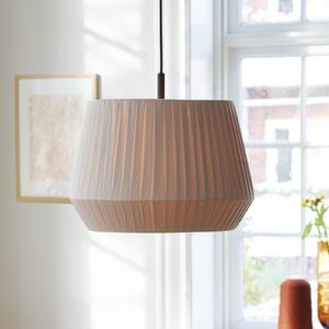 Nordlux Lampa wisząca Dicte, możliwość ściemniania, kremowy / amber, salon / jadalnia, tkanina / materiał / jedwab, skandynawski