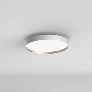 LOOM DESIGN Lampa sufitowa LED Lucia, możliwość ściemniania, biały / opal, salon / jadalnia, aluminium, nowoczesny