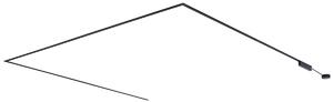 Nowoczesny system oświetlenia szynowego czarny 1-fazowy 600 cm - Magnetic Oswietlenie wewnetrzne