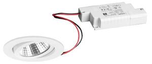 BRUMBERG BB03 wpuszczany RC kątowy biel struktura BB03, możliwość ściemniania, biały / opal, przedpokój, aluminium