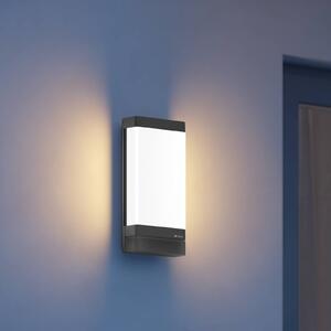 STEINEL Kinkiet zewnętrzny LED L 271 DIGI C, możliwość ściemniania, czarny, aluminium, nowoczesny