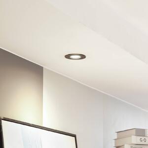 Arcchio downlight Zyron, czarny, Ø 8,2 cm