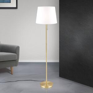 ORION Lampa stojąca Ludwig, mosiężny / złoty, salon / jadalnia, metal, nowoczesny