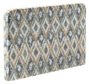 Pokrowiec na podłokietnik Söderhamn kolor niebieski tkanina strukturalna, wzorzysta