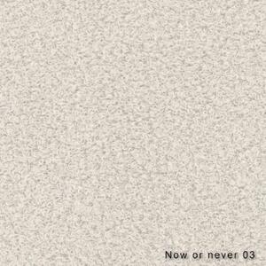 MebleMWM Łóżko tapicerowane z pojemnikiem ALLURE | 140x200 | Now or never 3 | Beżowy | OUTLET