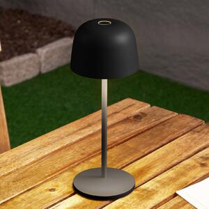 Lindby Lampa stołowa LED Arietty, czarna, ściemniana, IP65 Arietty Lindby, możliwość ściemniania, czarny, salon / jadalnia, aluminium, nowoczesny