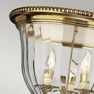 HINKLEY Lampa sufitowa Cambridge, mosiądz/szkło, 33cm