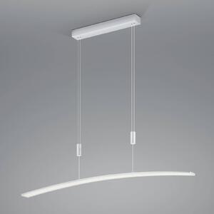 HELL Lampa wisząca LED Dual z pilotem CCT aluminium