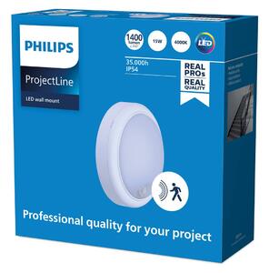 Philips Wall-mounted kinkiet czujnik Ø 18,2cm 840