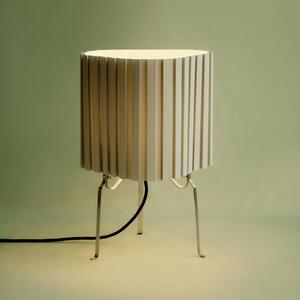 HAY Lampa stołowa Canelé, zielony, salon / jadalnia, tkanina / materiał / jedwab, design