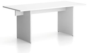 Stół SINGLE SOLID, 1800 x 800 x 743 mm, biały