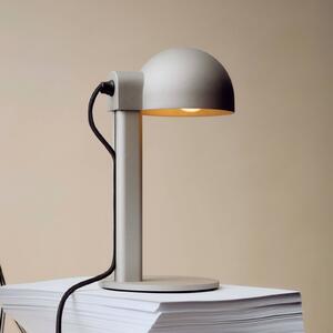 HAY Lampa stołowa Posto, aluminiowy / szary / cynkowy, salon / jadalnia, aluminium, design