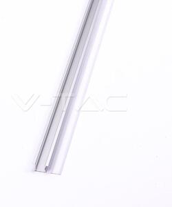 Profil Aluminiowy V-TAC 2000x23x15.5mm Klosz Mleczny VT-8107