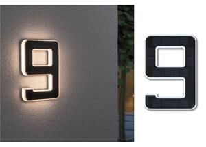 Paulmann numer domu LED solarny 9