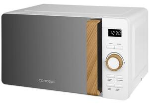 Kuchenka mikrofalowa CONCEPT MT4420WH 800W średnica 27 cm pojemność 20L Biały