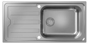 Hansgrohe zlewozmywak do zabudowy S44 z ociekaczem, podstawa 60 cm, 1 umywalka, ES