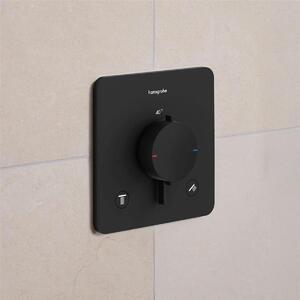 Hansgrohe Ecostat Comfort Q Termostat podtynkowy dla 2 odbiorników z wbudowanym zestawem zabezpieczającym, 33717670