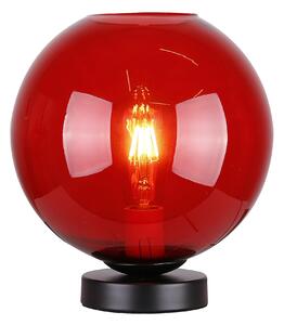 Lampka Globe Gabinetowa 1X60W E27 Czerwony