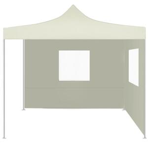 Rozkładany namiot z 2 ściankami, 3 x 3 m, kremowy