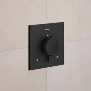 Hansgrohe Ecostat Comfort E Termostat podtynkowy dla 2 odbiorników z wbudowanym zestawem zabezpieczającym, 33716670