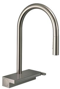 Bateria zlewozmywakowa 170 Aquno Select M81 z wyciąganą wylewką 3jet stal