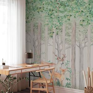 Fototapety Magiczny las i zwierzęta, Fototapety Dziecięce, u97629v2 : Uwalls.pl