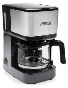 Princess Ekspres do kawy Comact 8, 600 W, 0,75 L, czarno-srebrny