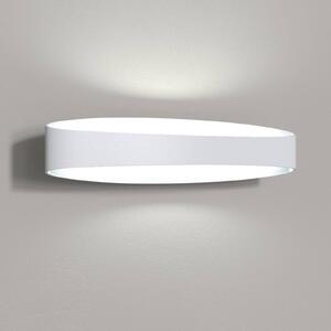 AILATI Kinkiet LED Bridge, biały / opal, salon / jadalnia, aluminium, nowoczesny