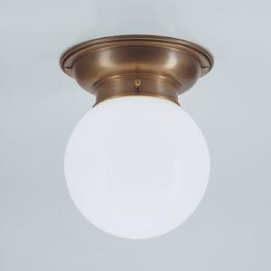 Berliner Messinglampen Lampa sufitowa JIM, możliwość ściemniania, brązowy / mosiężny, przedpokój, mosiądz