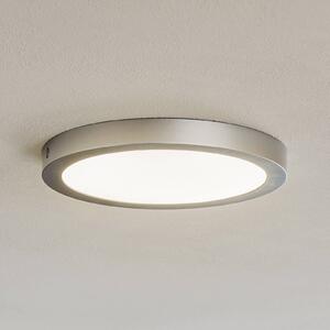 Paulmann Lampa sufitowa LED Abia, aluminiowy / szary / cynkowy, salon / jadalnia, tworzywo sztuczne, nowoczesny