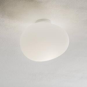 Foscarini Lampa sufitowa designerska Gregg media, możliwość ściemniania, biały / opal, salon / jadalnia, szkło, design