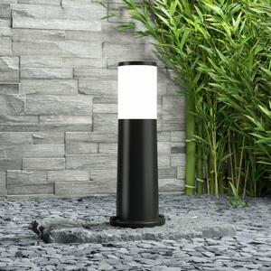 Fumagalli Lampa cokołowa LED Amelia, CCT, czarna, wysokość 40 cm
