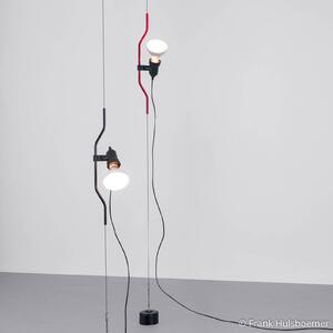 FLOS Lampa wisząca designerska PARENTESI, czarny, salon / jadalnia, metal, design