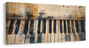 Obraz muzyczna harmonia w kolorach