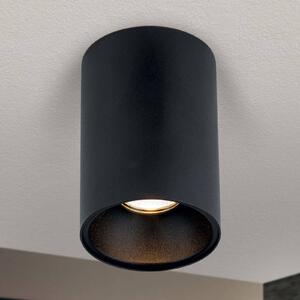 ORION Spot sufitowy Starlight, okrągły, czarny możliwość ściemniania, czarny, salon / jadalnia, aluminium, nowoczesny