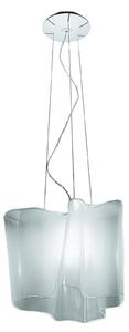 Lampa Wisząca Artemide, Logico, ściemnialny, biały, salon, szkło, design