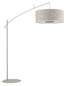 Lampa Podłogowa Nowodvorski Lighting, Poise B, szary, salon, metal, nowoczesny