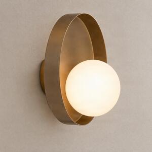 Lampa Ścienna EMIBIG LIGHTING, Kido K1, ściemnialny, beżowy, salon, metal, nowoczesny