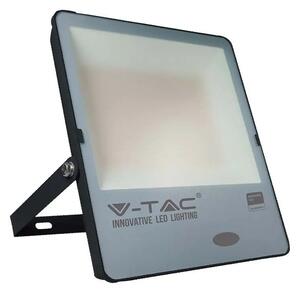 Projektor LED V-TAC 150W Czujnik Światła SAMSUNG CHIP 100Lm/W Czarny VT-167 3000K 15000lm 5 Lat Gwarancji