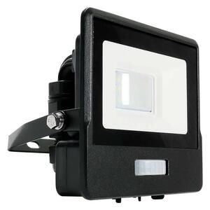 Projektor LED V-TAC 10W SAMSUNG CHIP Czujnik Ruchu Czarny Z MUFĄ VT-118S 6500K 735lm 5 Lat Gwarancji