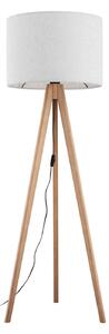 Lampa Podłogowa TK Lighting, Grand, drewniany, salon, drewno, nowoczesny