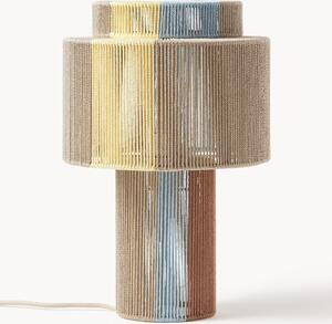 Lampa stołowa z włókna lnianego Lace