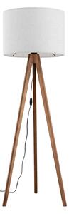 Lampa Podłogowa TK Lighting, Grand, drewniany, salon, drewno, nowoczesny