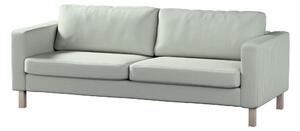 Pokrowiec na sofę Karlstad rozkładaną kolor niebieski tkanina strukturalna