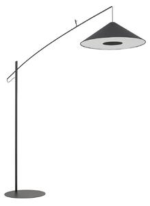 Lampa Podłogowa Nowodvorski Lighting, Poise, czarny, salon, metal, nowoczesny