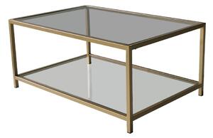 Stolik w kolorze złota 60x90 cm Astro – Neostill