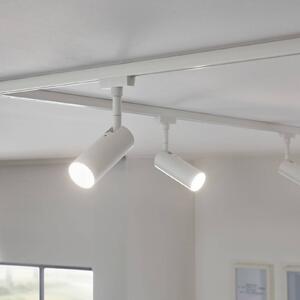 Paulmann URail Tubo spot LED, biały, biały / opal, salon / jadalnia, metal